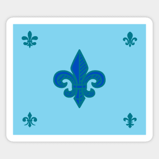 Fleur-de-lis Sticker